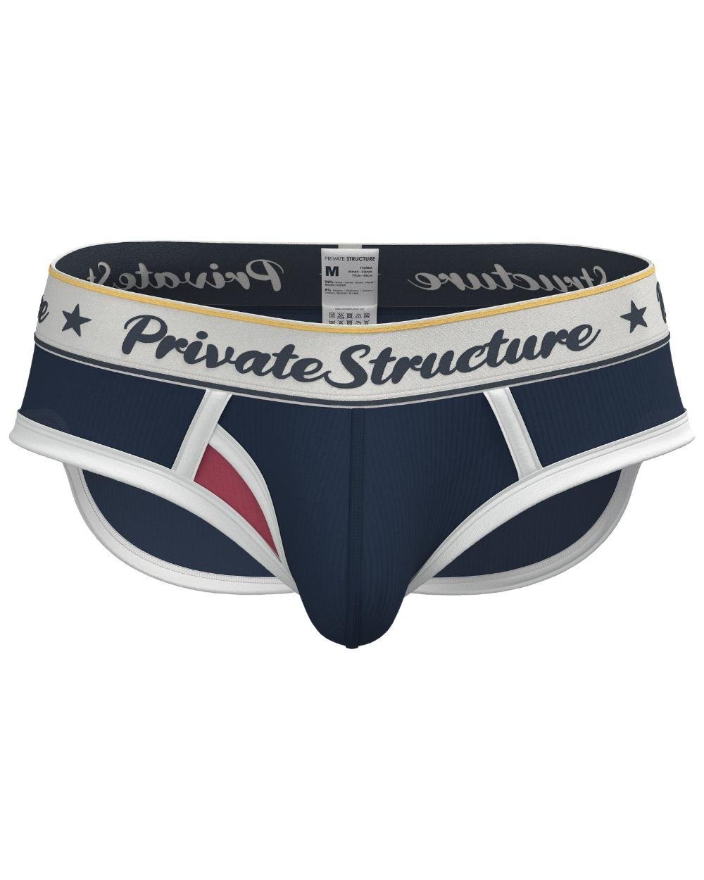 Classic Men's Brief - Vintage Navy - | Private Structure - | MAD Lifestyle