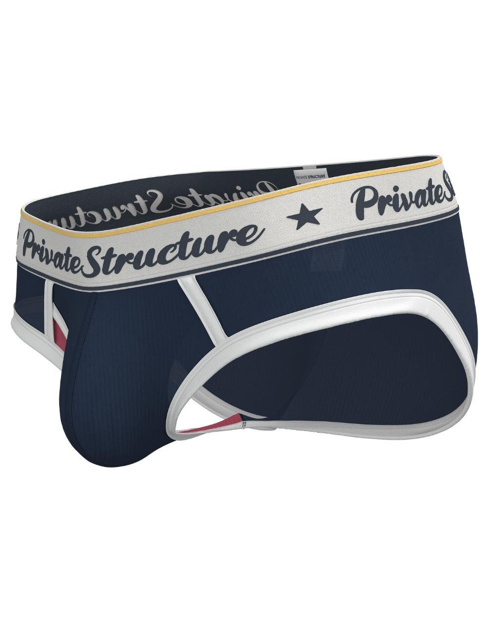 Classic Men's Brief - Vintage Navy - | Private Structure - | MAD Lifestyle