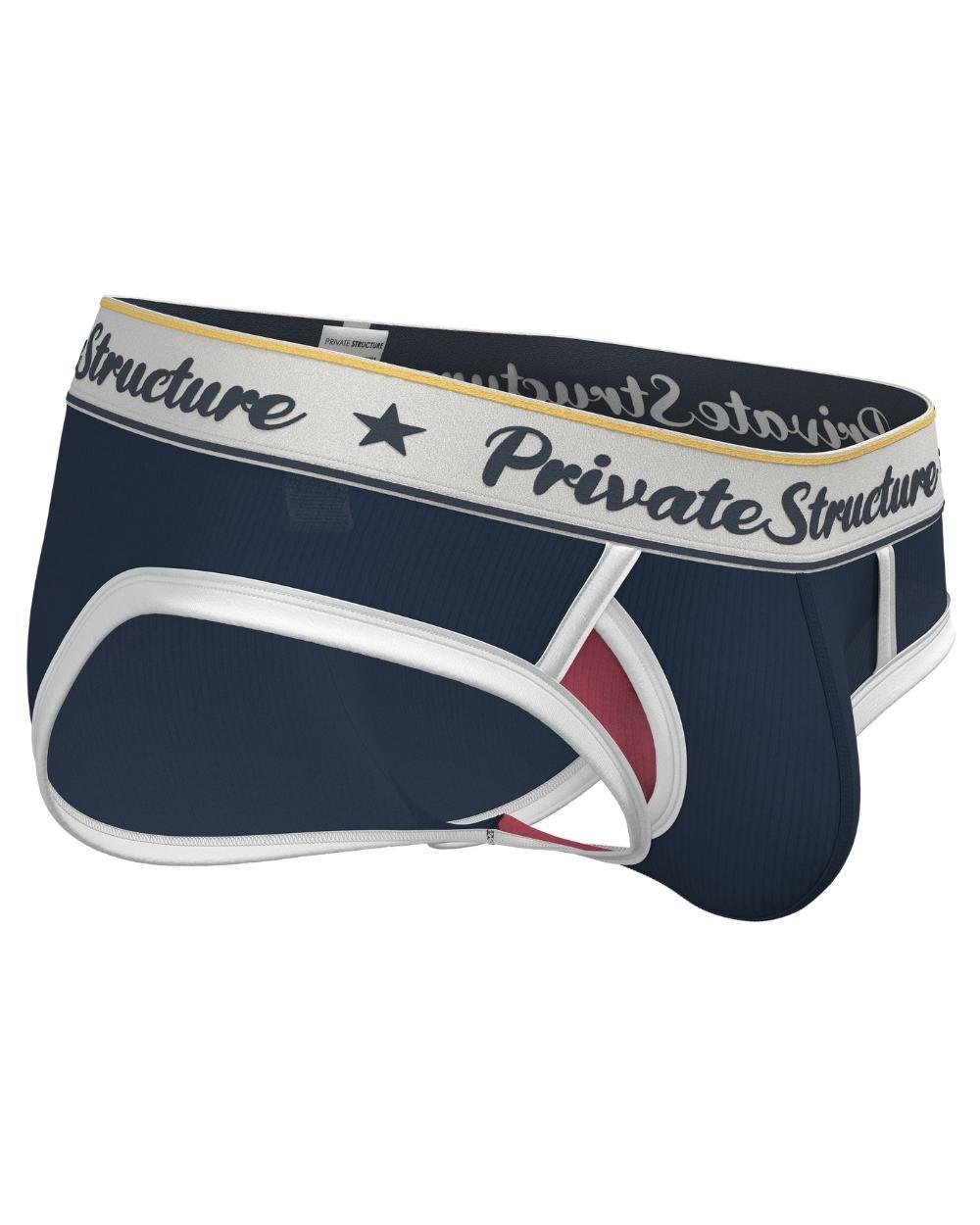 Classic Men's Brief - Vintage Navy - | Private Structure - | MAD Lifestyle
