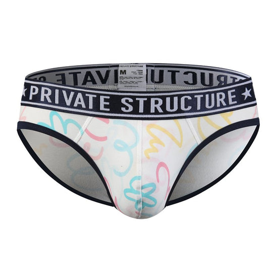 PRD Mini Brief Underwear - Freebrush Off White - | Private Structure - | MAD Lifestyle