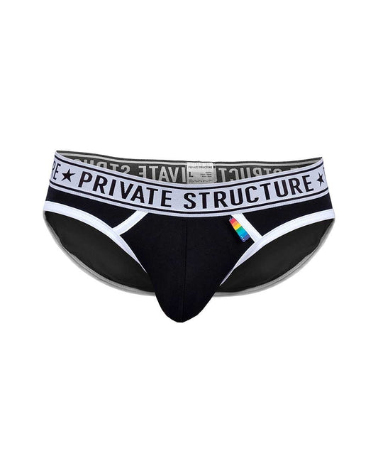 Pride Limited Brief - Solid Black - | Private Structure - | MAD Lifestyle