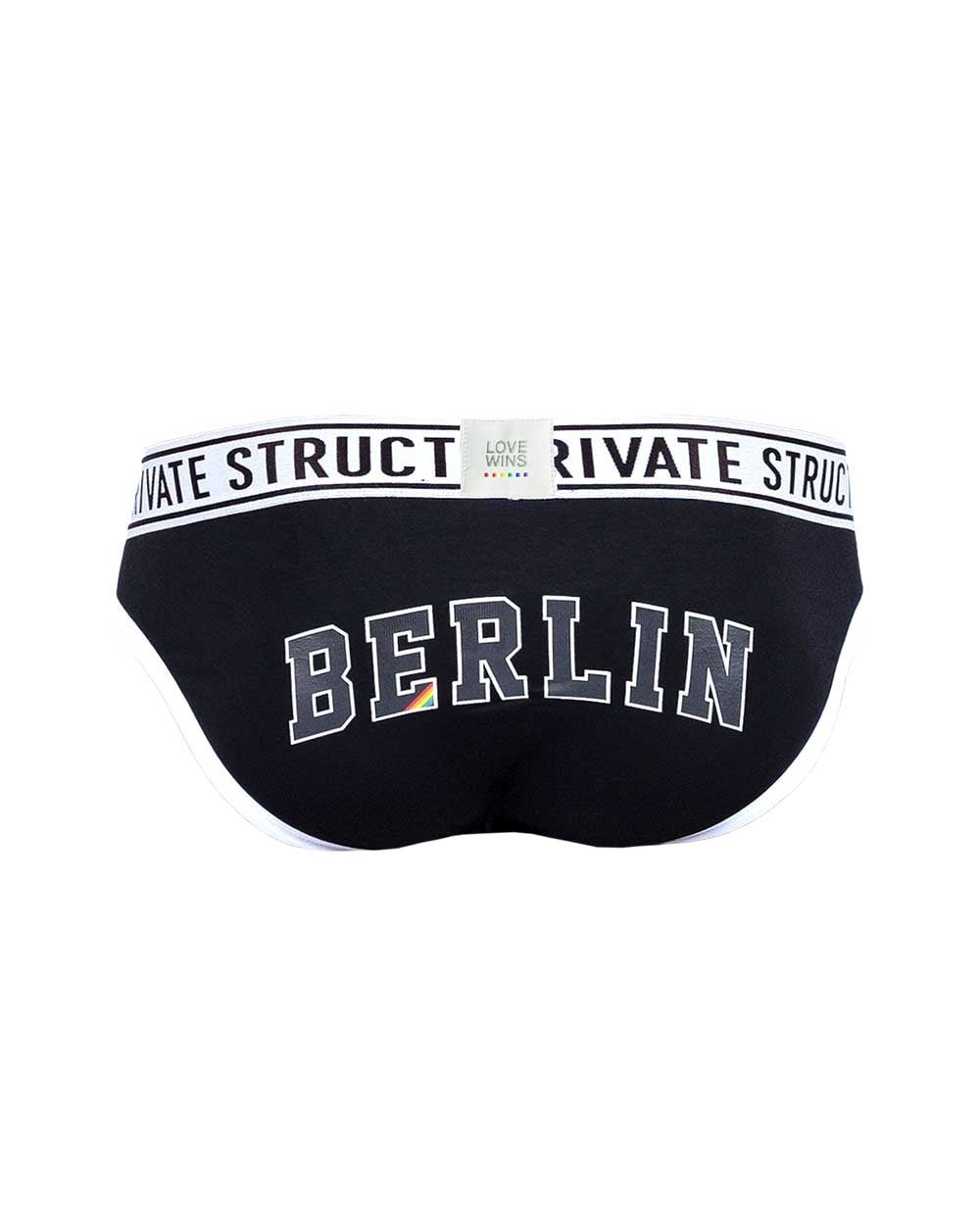 Pride Limited Brief - Solid Black - | Private Structure - | MAD Lifestyle