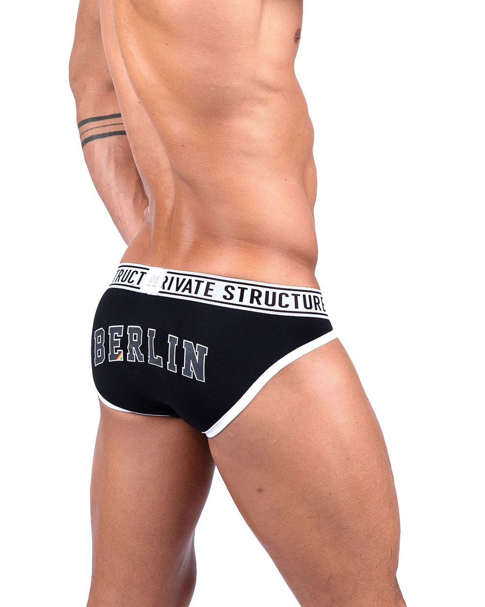 Pride Limited Brief - Solid Black - | Private Structure - | MAD Lifestyle